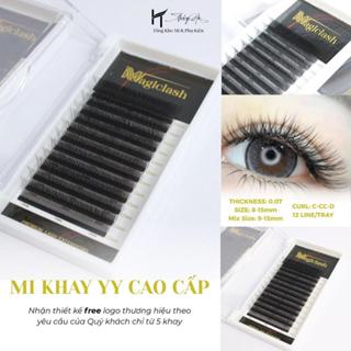 Mi YY dày 0.07, Độ Cong C-CC-D, Dài 8-15mm, Nối Thiết Kế Trung Hoa Lông Mi Magiclash Thúy Hà
