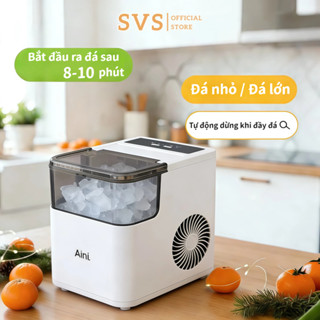 Aimi-Máy Làm Đá 1.4L Gia Dụng Min ICE MAKER tiết kiệm điện Bảo hành 5 năm