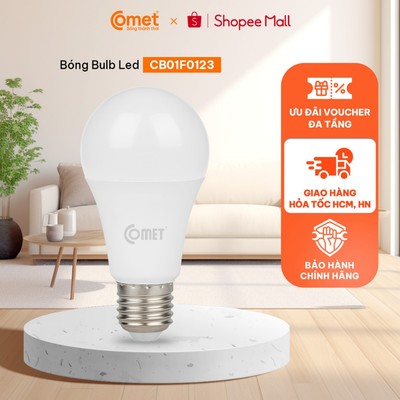 [HT HCM] Bóng đèn Led Bulb FigHTer Comet CB01F công suất 3/5/7/9/12/15W Đui đèn E27, Tuổi thọ 20.000 giờ