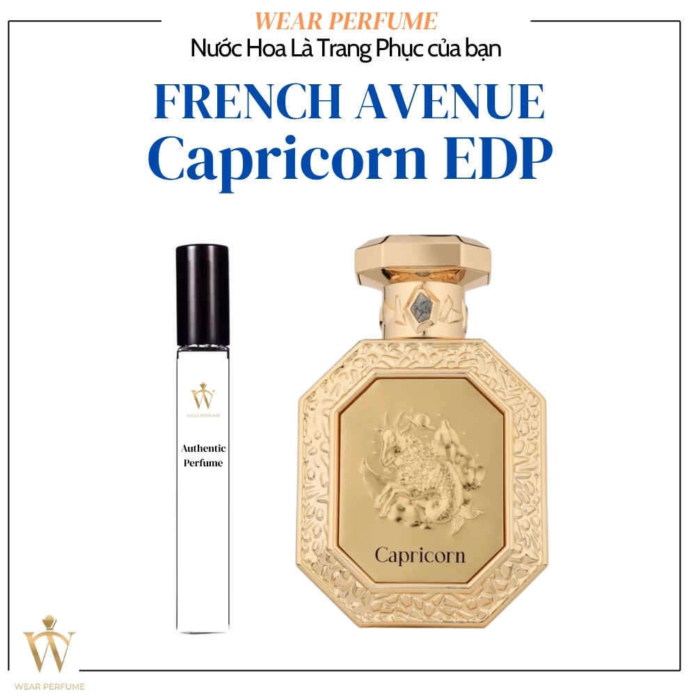 Fullsize 90ML - Nước hoa Unisex French Avenue Genesis Capricorn (Ma Kết) - Wear Perfume