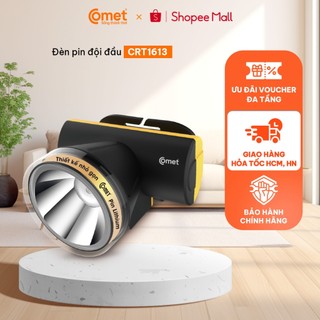 Đèn pin sạc led đội đầu comet crt1613 2w siêu sáng với ánh sáng trắng