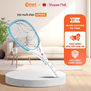 [Hỏa tốc HCM] Vợt Muỗi COMET CP045 2 Lớp Lưới Bắt Muỗi Hiệu Quả,Tiện Lợi Khi Sử Dụng