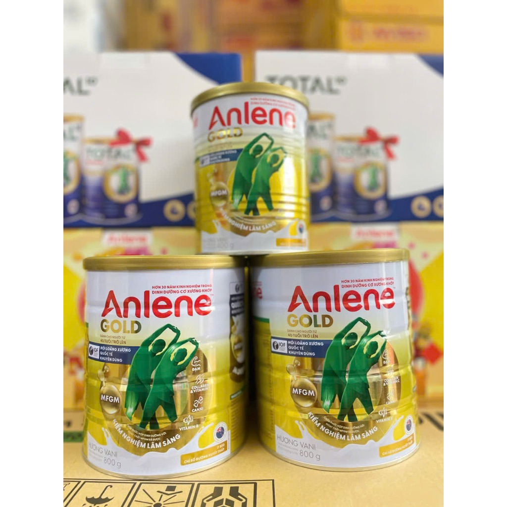 Sữa bột Anlene Gold lon 800g/400g.