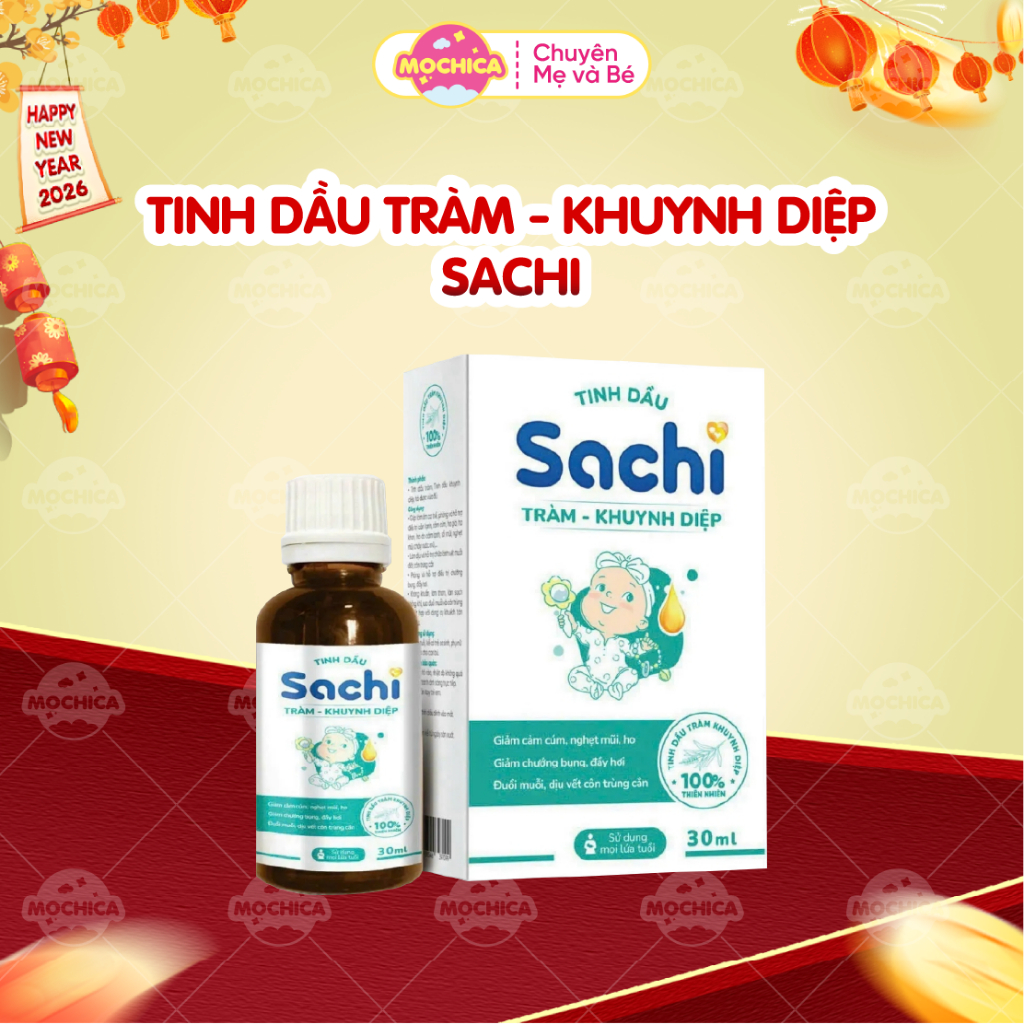 Tinh Dầu Tràm Khuynh Diệp Sachi 30ml - Mochishop _Mochica