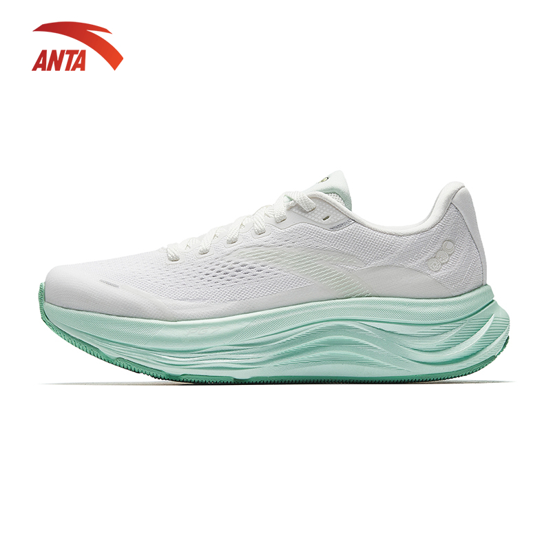 [10KM] ANTA PG7 travel 2 Giày chạy bộ thể thao nữ công nghệ A-Grip  - 1225B5546A - đế cao 5cm