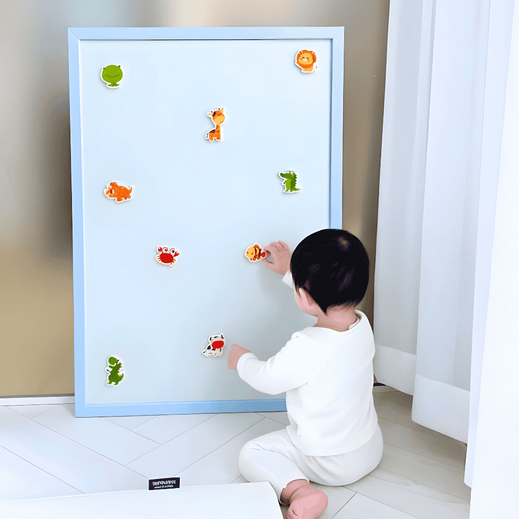 Bảng vẽ Hàn Quốc Pastel Board_Bảng từ tính cho bé tập vẽ, học chữ, số_Dễ viết, dễ xóa, không ố màu
