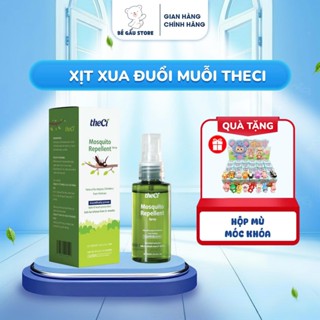 Xịt Muỗi theCi Cho Bé Mosquito Repellent Spray Đuổi Muỗi Ngăn Côn Trùng, An Toàn Cho Bé 50ml - TCYT