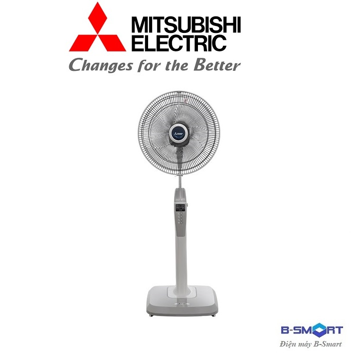 Quạt đứng remote Mitsubishi Electric LV16-RB SF-GY 47W