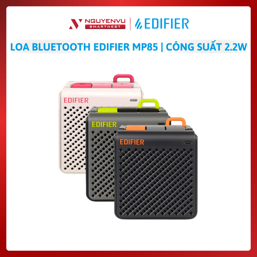 Loa Bluetooth Edifier MP85 - Công Suất 2.2W | HÀNG CHÍNH HÃNG | BẢO HÀNH 12 THÁNG