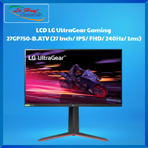 Màn Hình Máy Tính LG UltraGear Gaming 27GP750-B.ATV (27 Inch/ IPS/ FHD/ 240Hz/ 1ms) - Hàng Chính Hãn