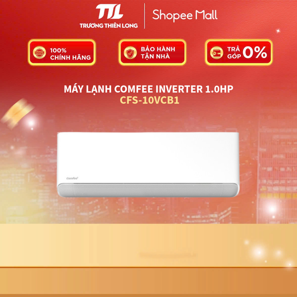 CFS-10VCB1F-V - Máy Lạnh Comfee Inverter 1.0HP CFS-10VCB1 [FREESHIP HCM]