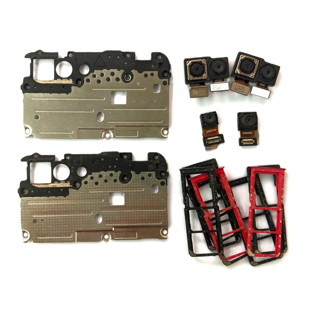 Linh kiện Oppo A3s (CPH1803) cũ bóc máy,hàng chính hãng - Khay sim / Camera Oppo a3s