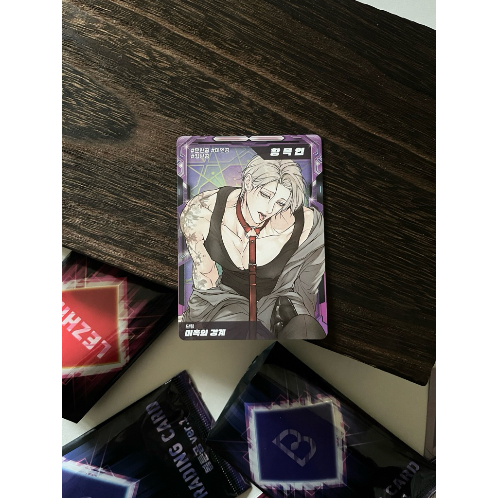 (SẴN-LINK 2) thẻ bo góc Trading card BOMTOON LEZHIN (đọc kĩ mô tả)