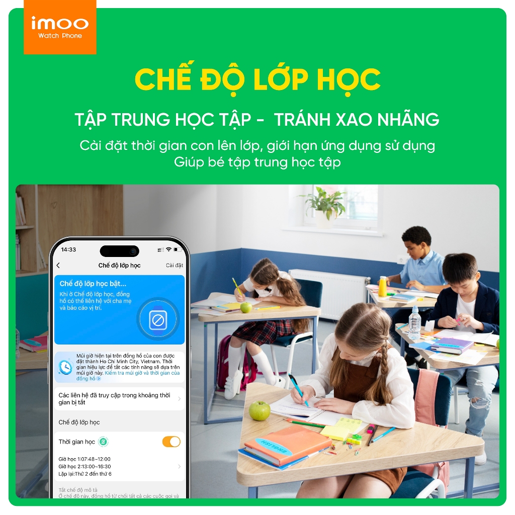 Đồng Hồ Thông Minh Trẻ Em Lắp Sim imoo Z1 Gọi Điện Thoại video call HD/Định Vị GPS Chính Xác/4G Smartwatch/Kháng Nước | BigBuy360 - bigbuy360.vn