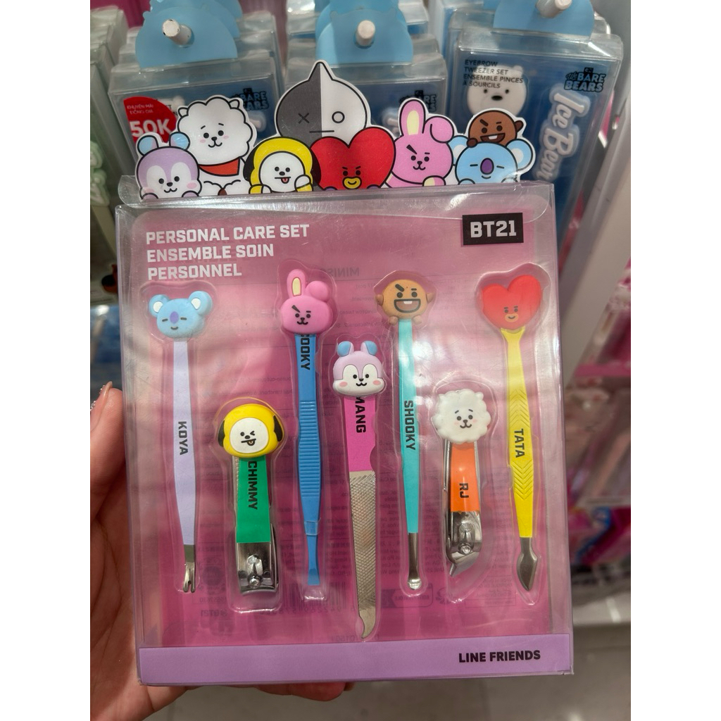 Bộ sản phẩm BT21 Miniso