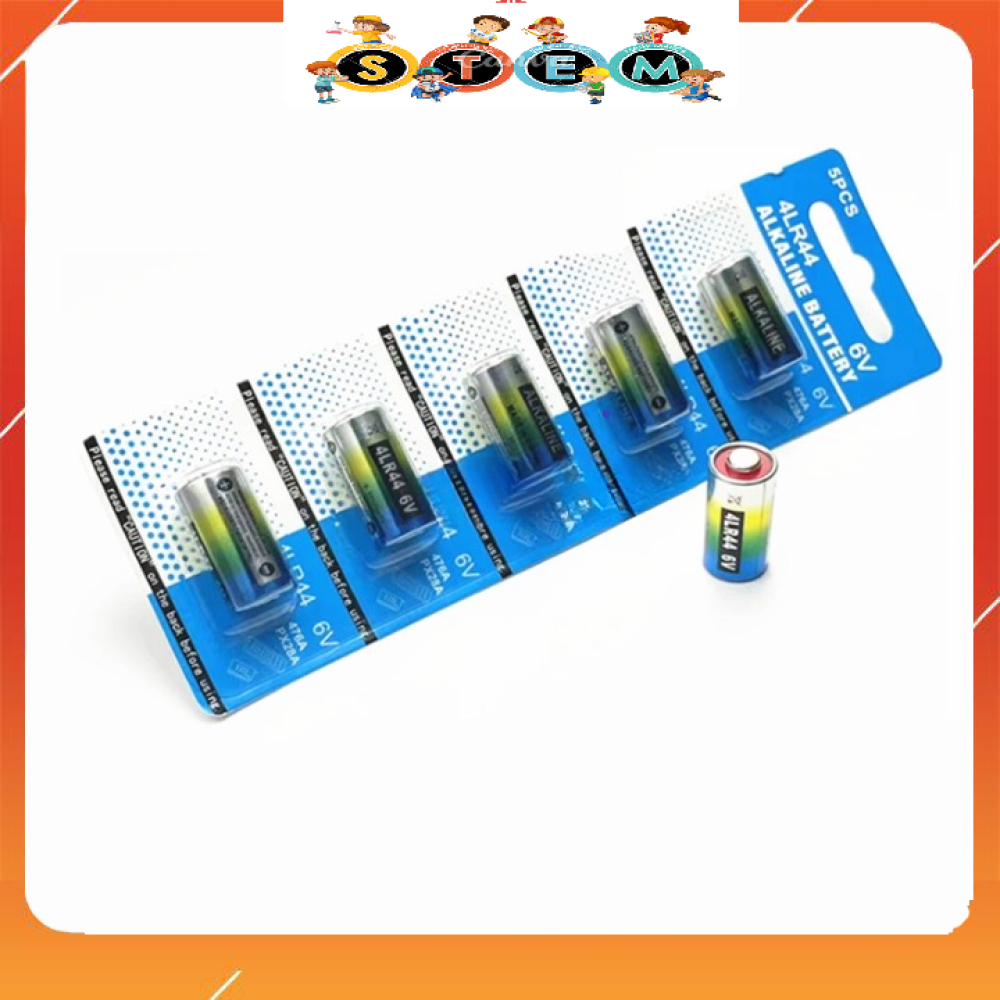 [Stem A-Z][G7] 1 Viên Pin 4LR44 (476A, PX28A) 6V 155mAh
