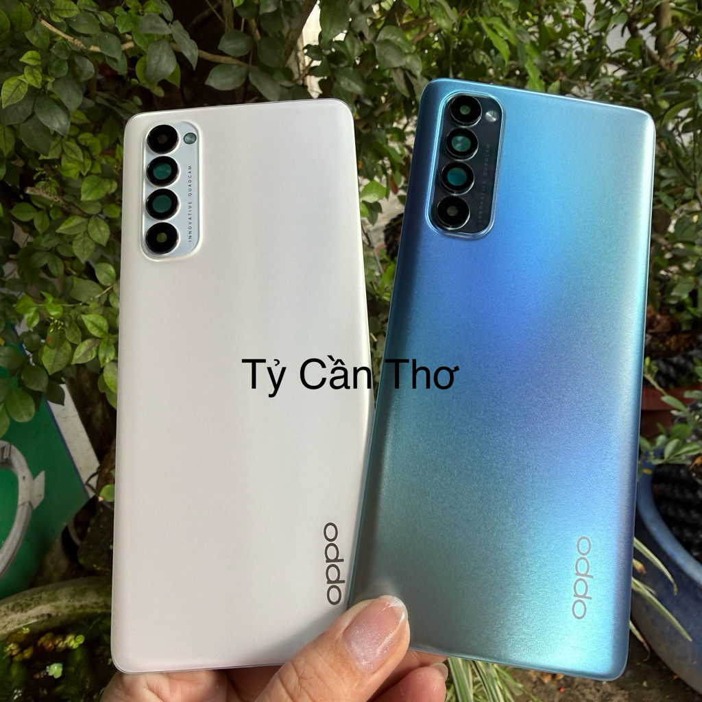 Nắp lưng Reno 4 pro / 4pro / reno 5 pro , 4 pro 5g / Reno 3pro 5g lưng cong chính hãng , keo dán t80