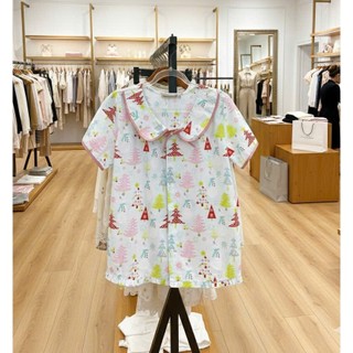 Bộ ngủ quần lửng áo cộc tay cổ sen viền bèo dễ thương Cotton, Xô muslin, Lụa, Đũi, Tôn, Lanh, Kate thô DBTK