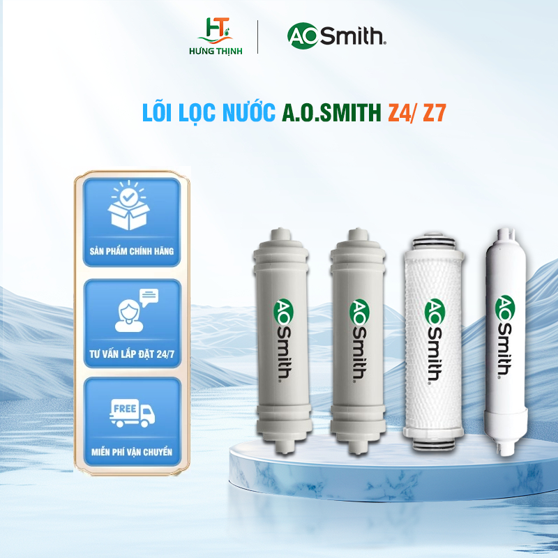 BỘ LÕI LỌC MÁY AOSMITH Z4/ Z7 -Chính hãng- Hưng Thịnh
