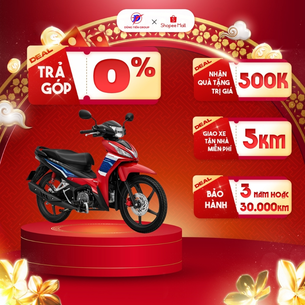 Xe Máy Honda Wave RSX - Phiên Bản Thể Thao 2026