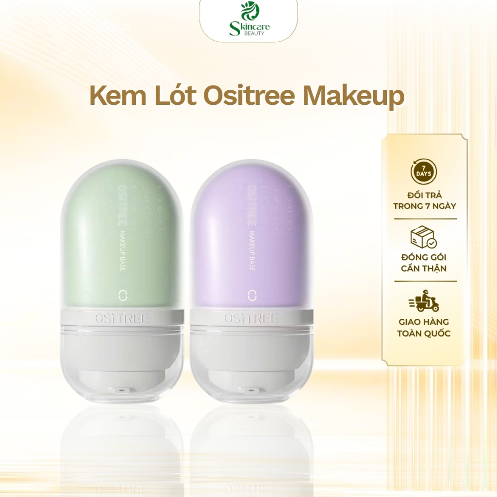 Kem Lót Ositree Makeup Giúp Kiềm Dầu, Dưỡng Ẩm Làm Sáng Da & Che Khuyết Điểm 25G