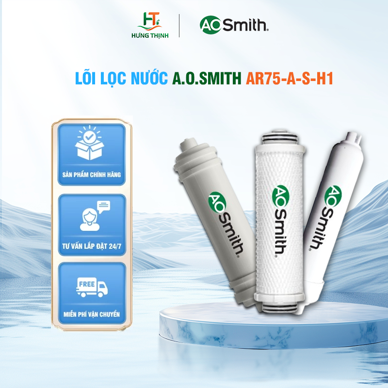 BỘ LÕI LỌC AOSMITH A-S-H1 -Chính hãng- Hưng Thịnh