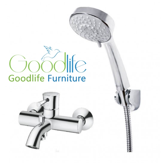 Vòi Sen Tắm TOTO TBS02302V + DGH108ZR Tay Sen 5 Chế Độ