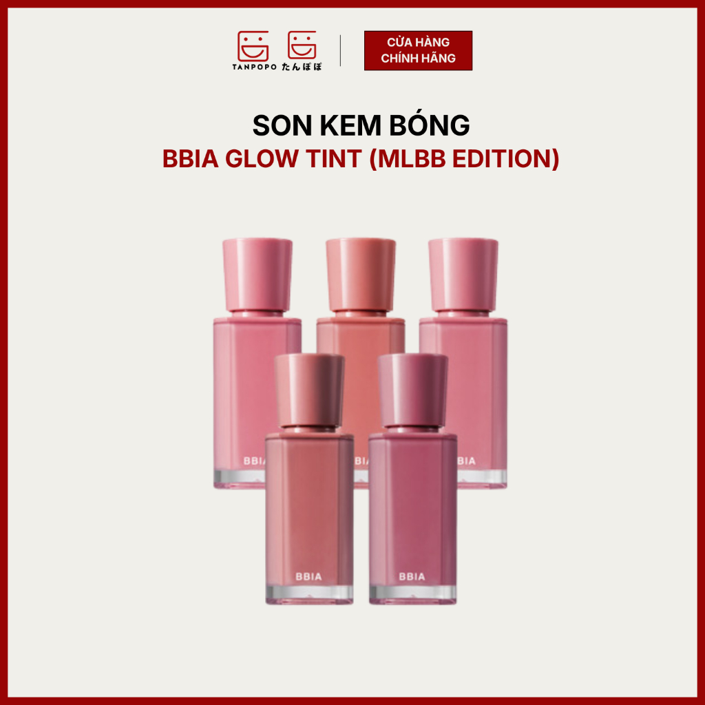 Son Kem Bóng Bbia Glow Tint (MLBB Edition)