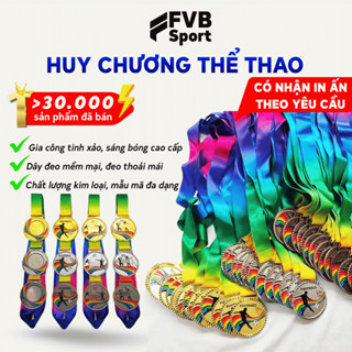 Huy Chương Bóng Đá, Bóng Chuyền, Cầu Lông, Điền Kinh, Bóng Bàn Cao Cấp Dùng Cho Trao Tặng