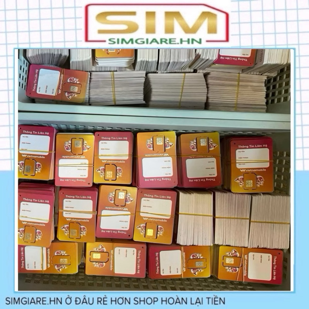 Kho Sim Vietnamobile giá rẻ hạn 2 tháng