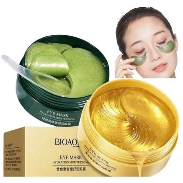 Mặt Nạ Mắt Giảm Quầng Thâm Mắt Dưỡng Ẩm Giúp Bọng Mắt Chống Lão Hóa  Hộp 60 Miếng Bioaqua