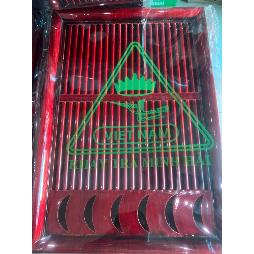 Khay trà giả gỗ giá rẻ