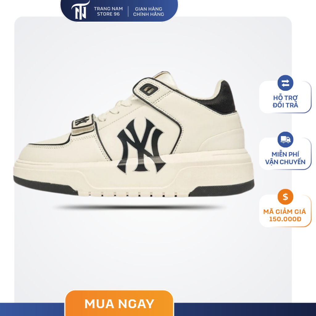 Giày thể thao nam nữ 2 màu trắng, đen dễ phối, đế bằng mũi tròn hottrend danx