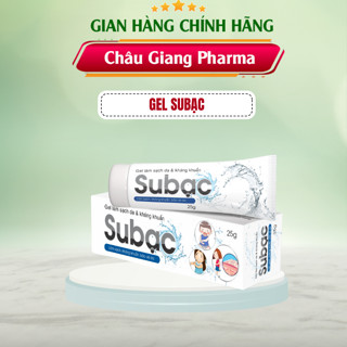 Gel Làm Sạch Và Sát Khuẩn Da Subạc - Dược phẩm Á Âu - Tuýp 25g