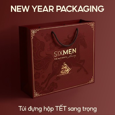 (QUÀ TẶNG) TÚI ĐỰNG HỘP ĐỎ LIMITED SIXMEN