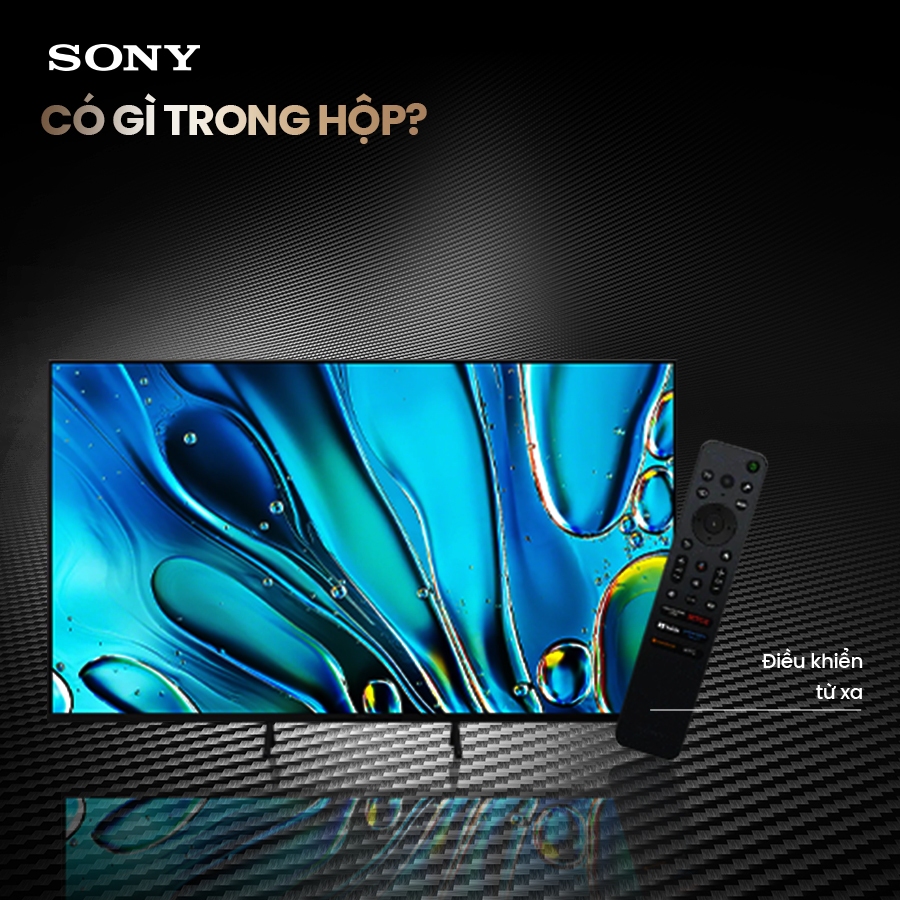 Tivi Sony 50 inch 4K K-50S30 New 2024, Google TV, viền mỏng, 4K HDR Processor X1, Dolby Vision | BigBuy360 - bigbuy360.vn