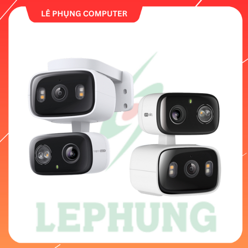 Camera An Ninh Tapo C246D 2K Ngoài Trời, Trong Nhà | Tầm Nhìn 2 Ống Kính, Góc Rộng 125°-bảo hành 2 n
