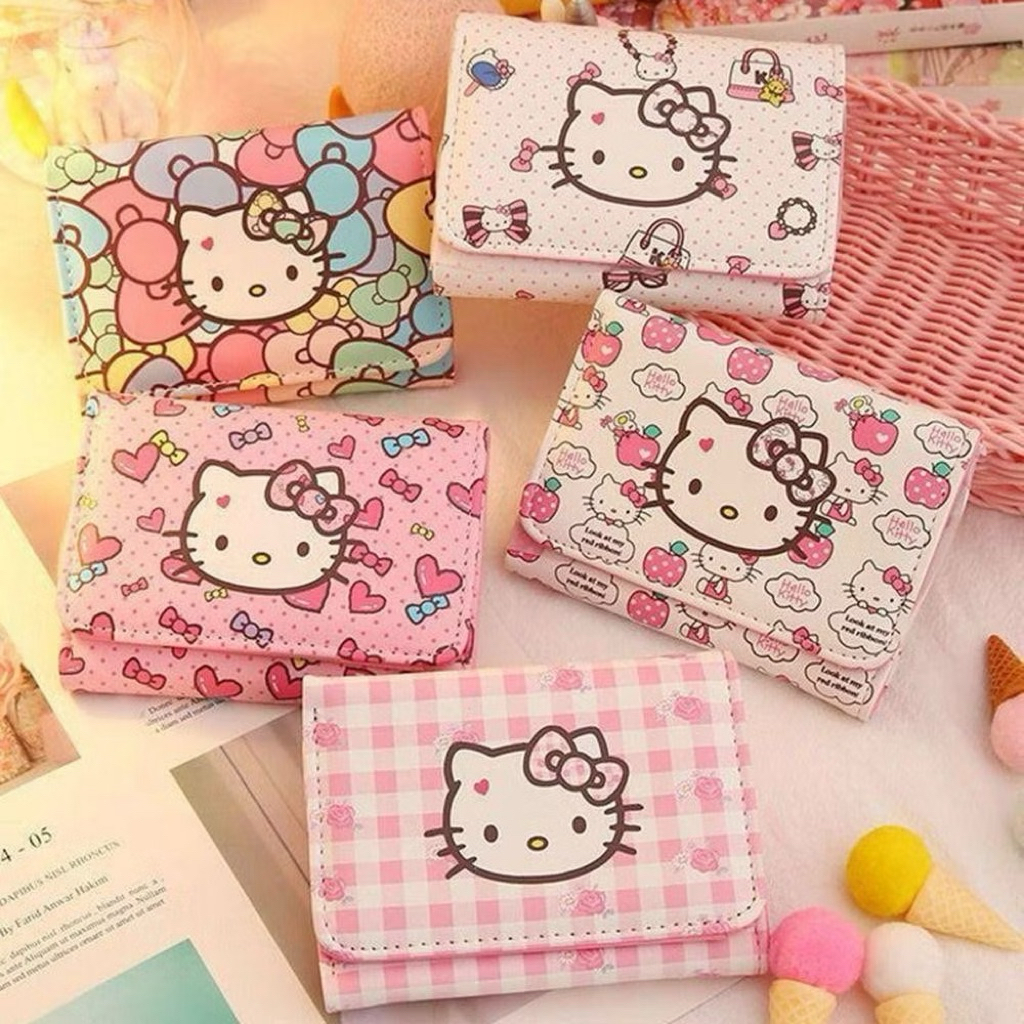 Ví Hello Kitty dễ thương thiết kế nhỏ gọn