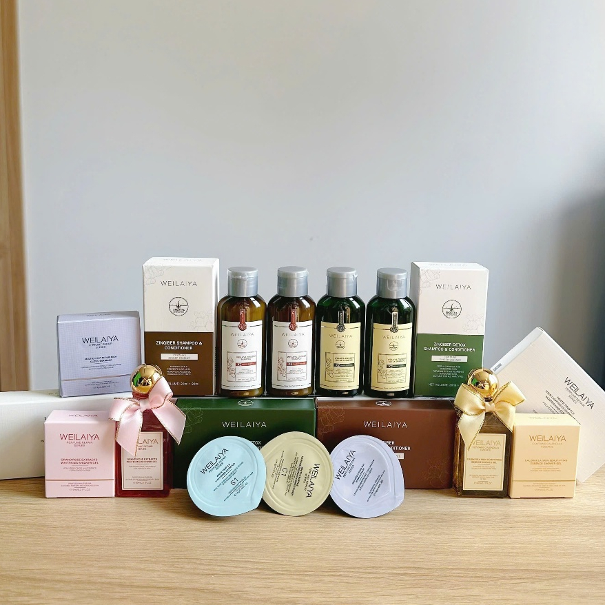 Dầu gội sữa tắm Weilaiya, MINI SIZE