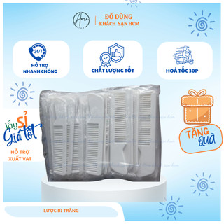 100 cây Lược mini bỏ túi/ chải tóc mái dùng trong nhà nghỉ khách sạn