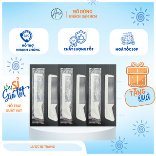 100 cây Lược mini bỏ túi/ chải tóc mái dùng trong nhà nghỉ khách sạn