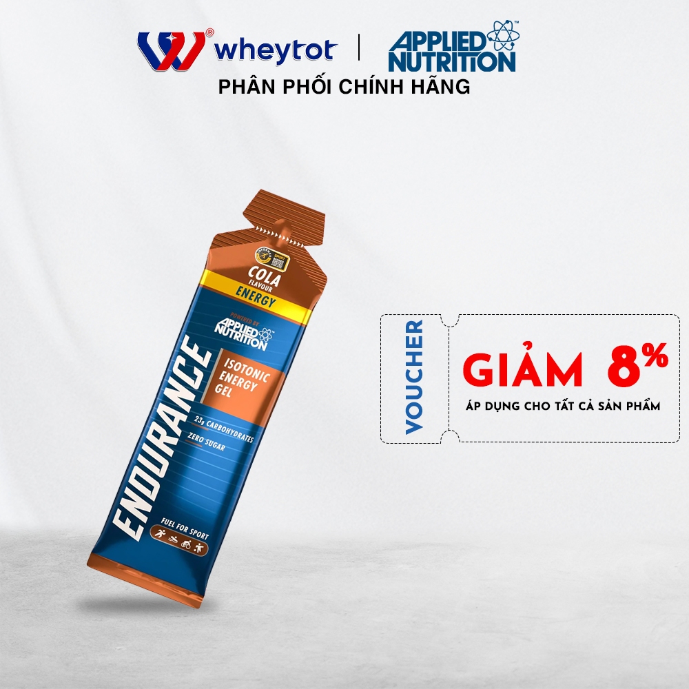 Gel năng lượng chạy bộ Applied Nutrition Endurance Isotonic Energy Gel 60g
