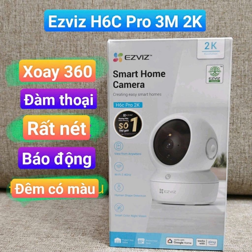 Camera Ezvi H6c pro 3Mp, chính hãng bh 2 năm