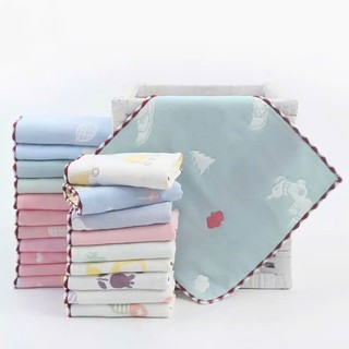 Sét 5 khăn sữa sợi tre túi zip Lee Lee