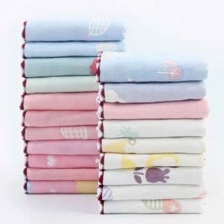 Sét 5 khăn sữa sợi tre túi zip Lee Lee