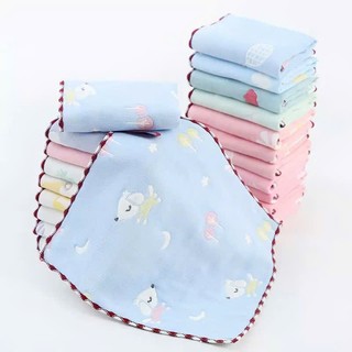 Sét 5 khăn sữa sợi tre túi zip Lee Lee