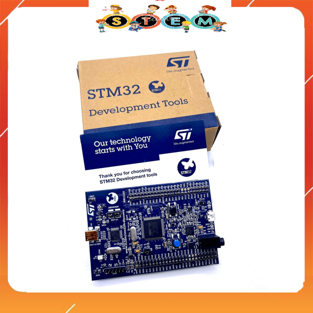 [Stem A-Z][G3] Kit STM32F407G-DISC1 STM32F4DISCOVERY STM32F407VGT6 Stm32F4 (Bao Gồm Cả Cáp Nạp)
