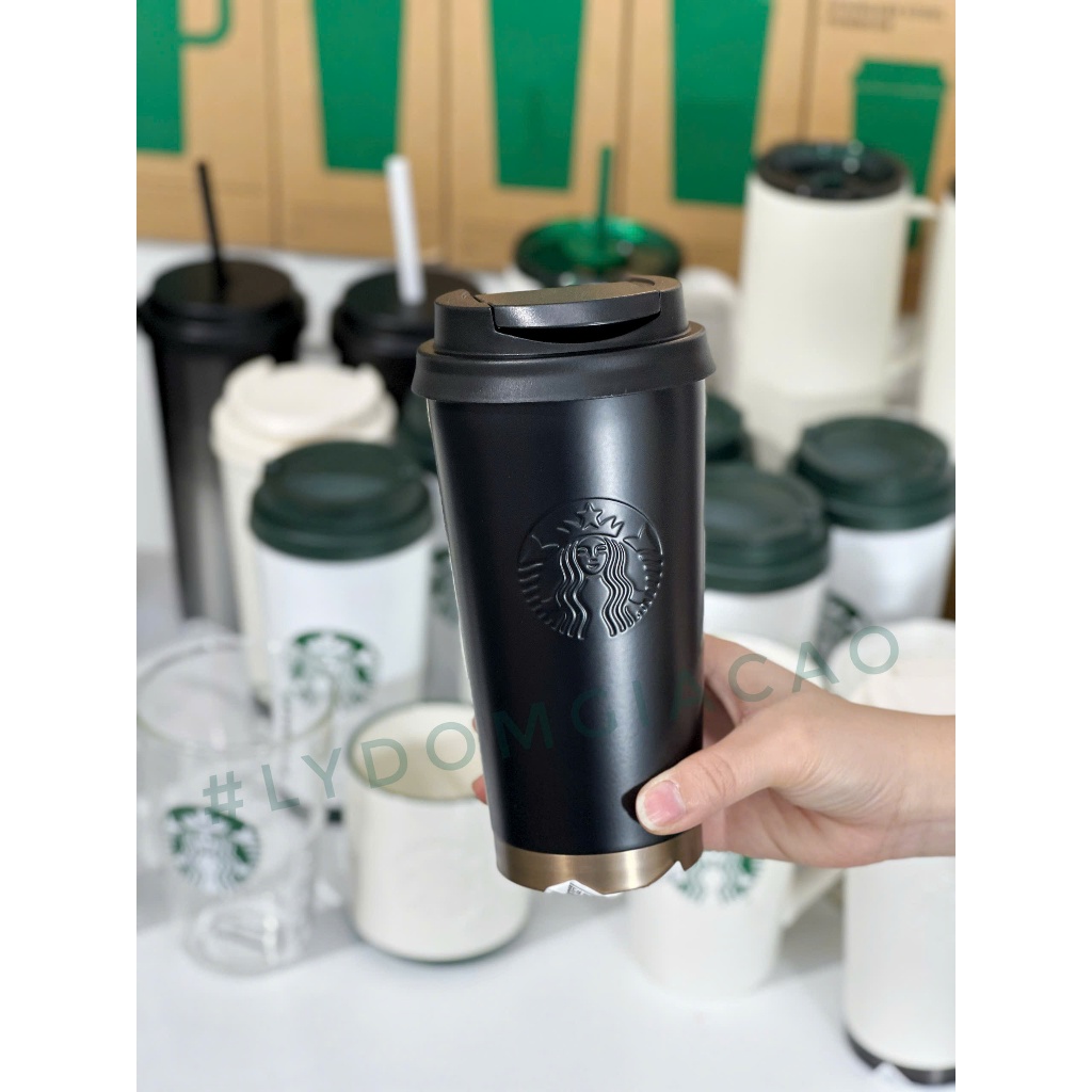 [CHÍNH HÃNG] LY GIỮ NHIỆT ELMA 473ML STARBUCKS CÁC NƯỚC