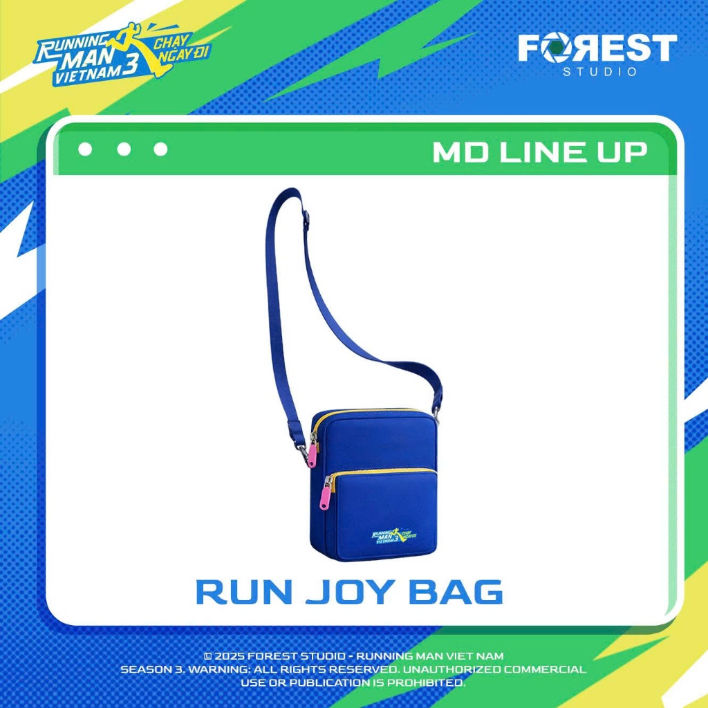 Túi Running Man Vietnam 3 | Run Joy Bag | FOREST COLLECTIVE