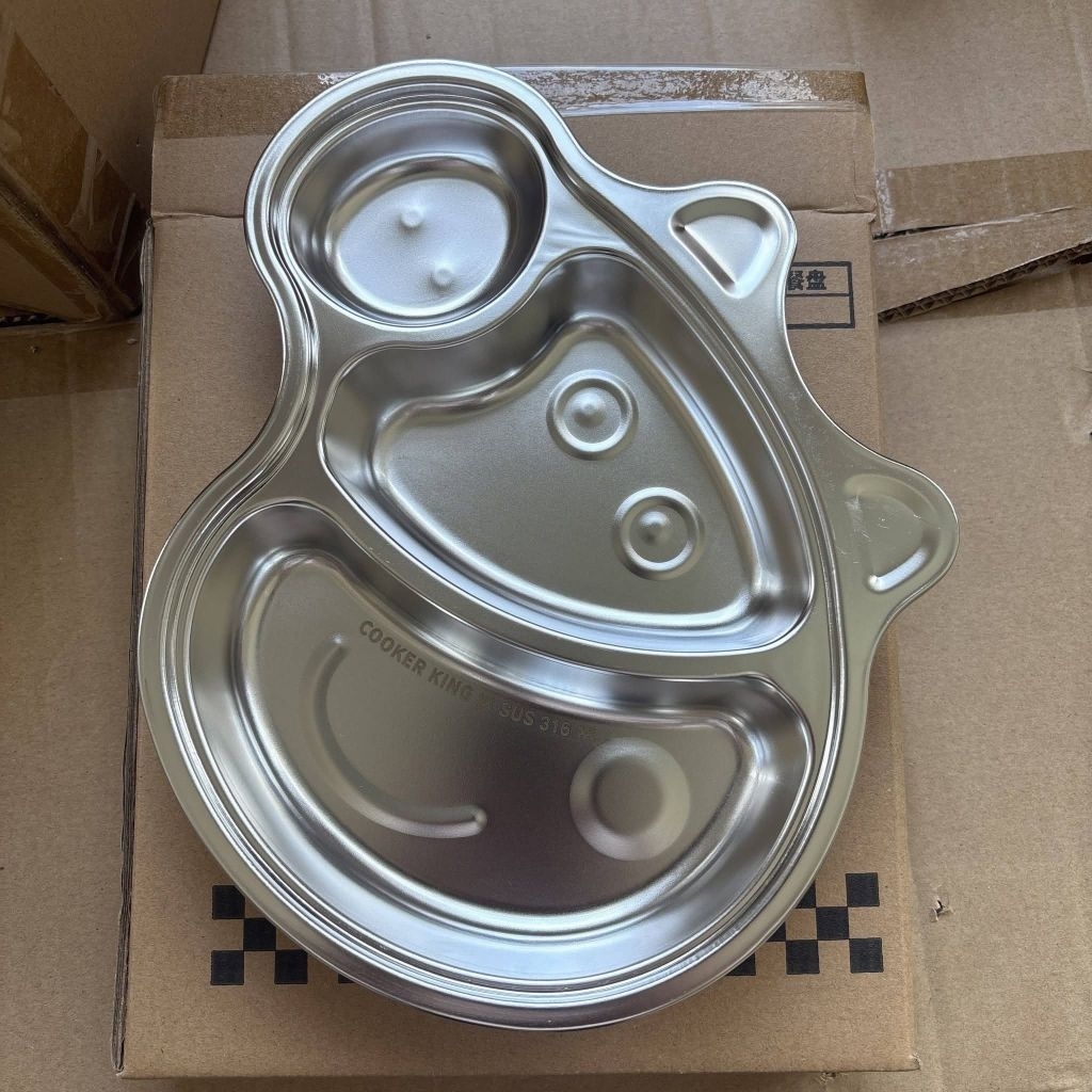 Khay đựng đồ ăn inox 316 của cooker king